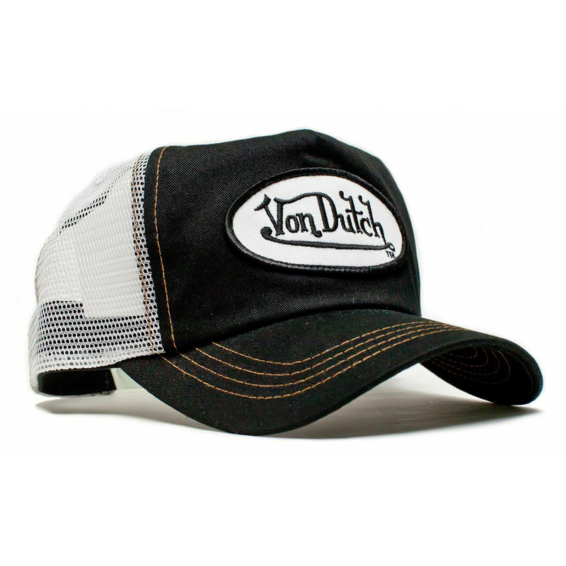 White Patch Trucker Hat